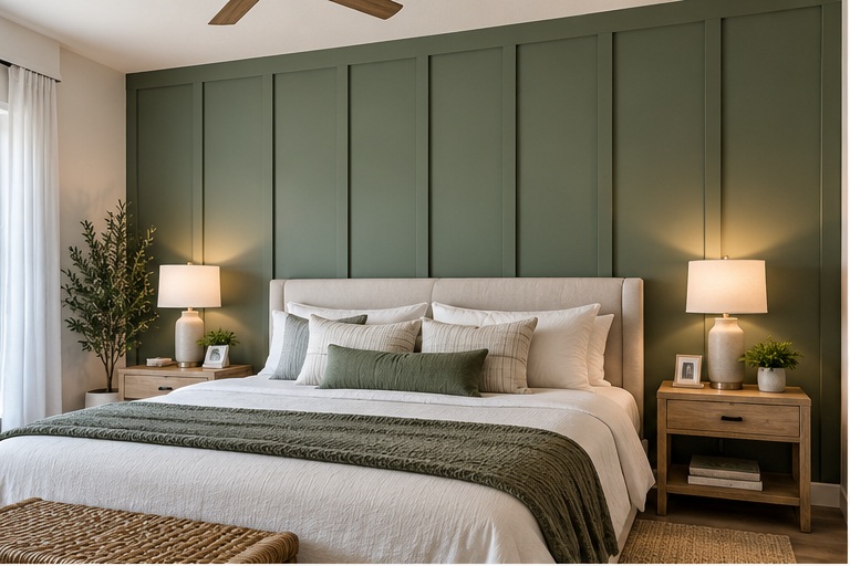 Board and batten accent wall inspiration